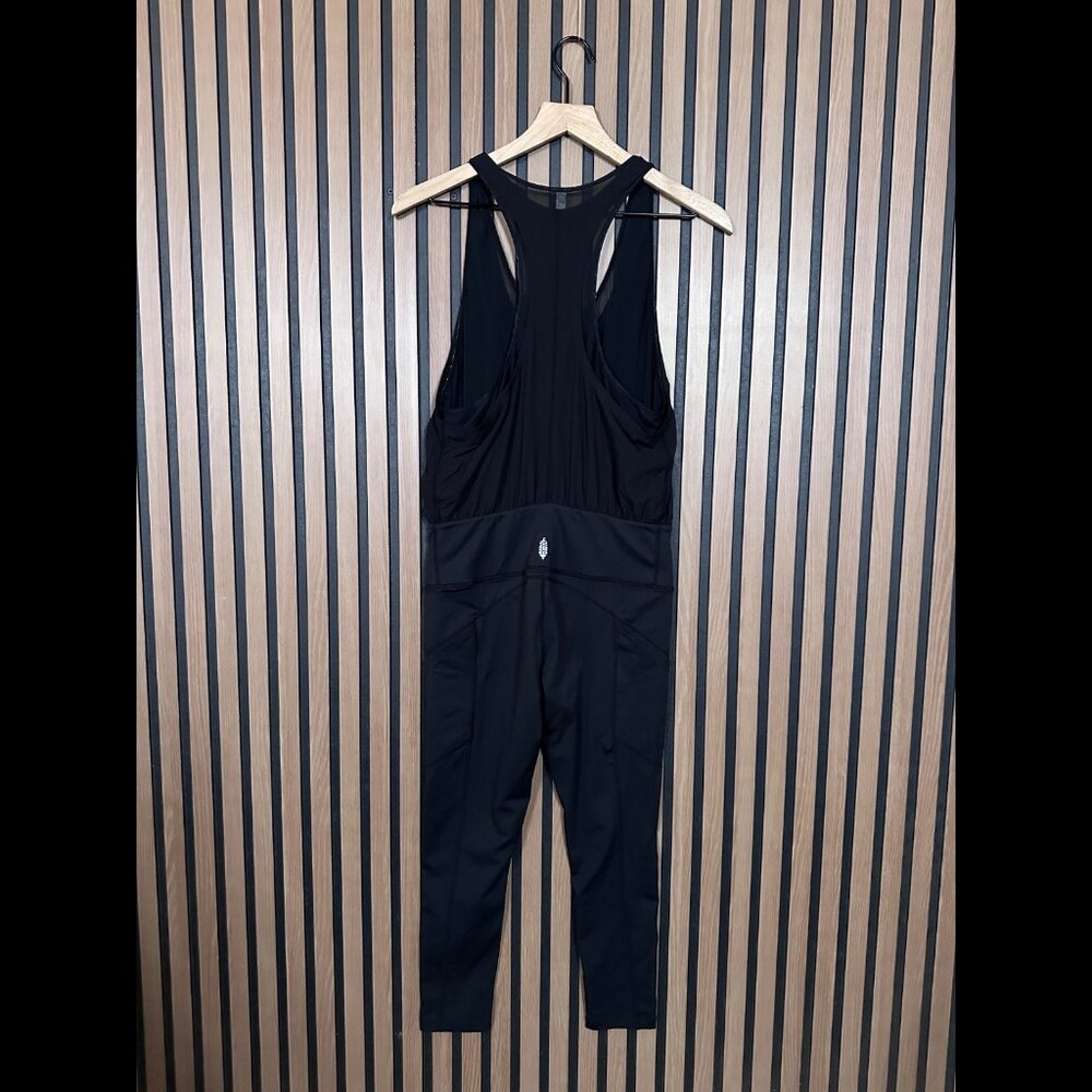 Free People Jumpsuit Small Womens Black Tank Leggings One Piece FP Movement - Picture 2 of 12